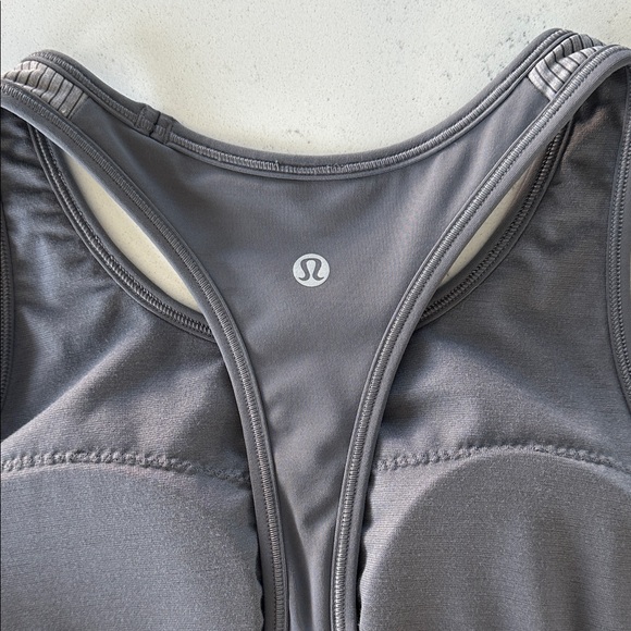 lululemon athletica Striped Gray Tank Top - Picture 6 of 13